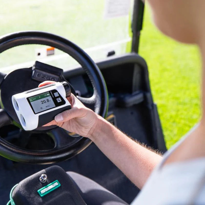 THE PUTT AWAY RANGEFINDER – TOUCHSCREEN & VOICE CONTROL (650M)