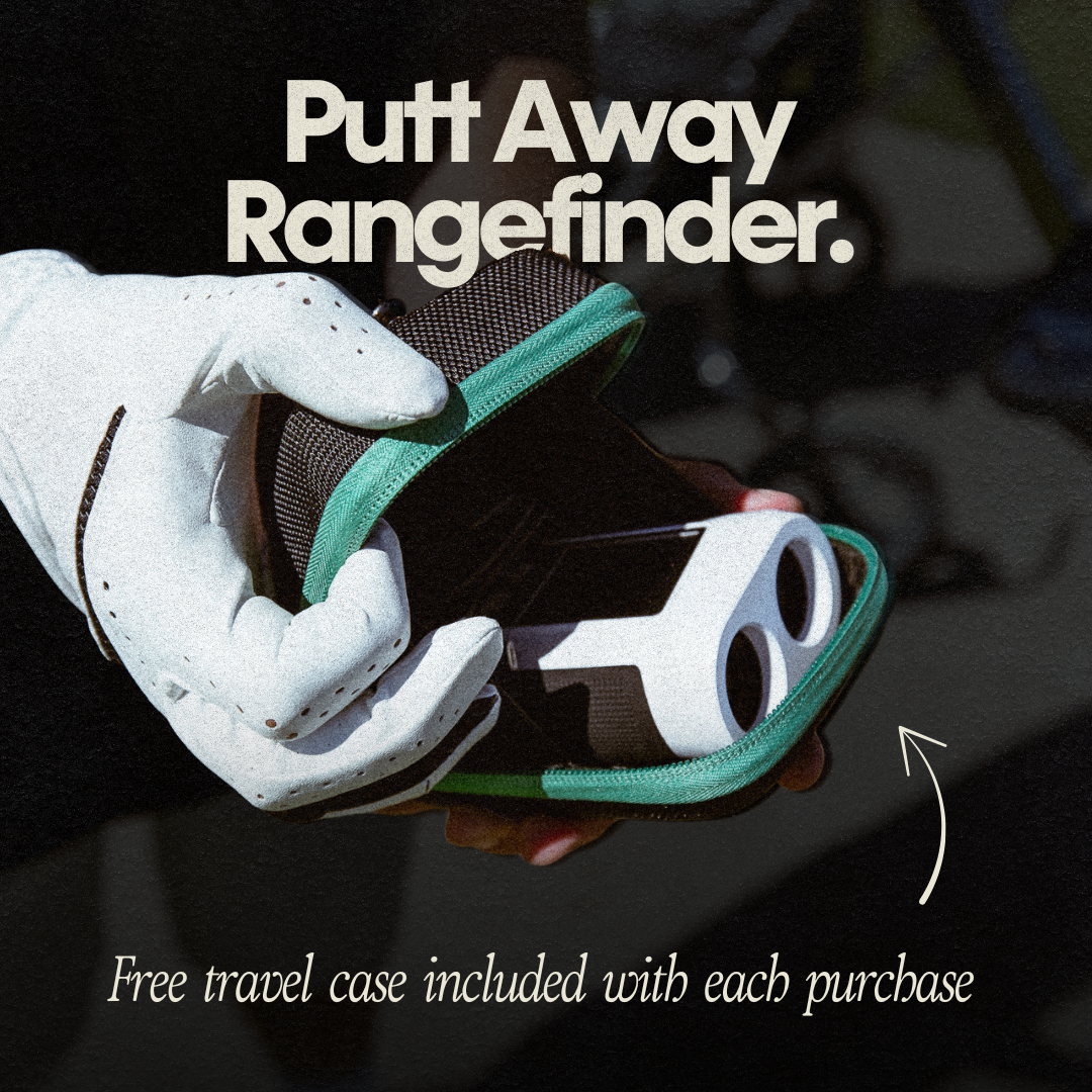 THE PUTT AWAY RANGEFINDER – TOUCHSCREEN & VOICE CONTROL (650M)
