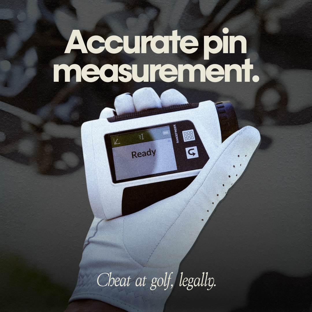 THE PUTT AWAY RANGEFINDER – TOUCHSCREEN & VOICE CONTROL (650M)