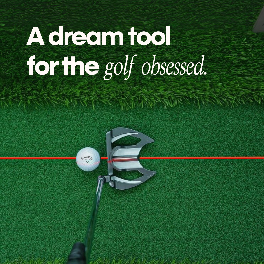 THE BIRDIE EYE PUTTING LASER - #1 TOOL IN GOLF.